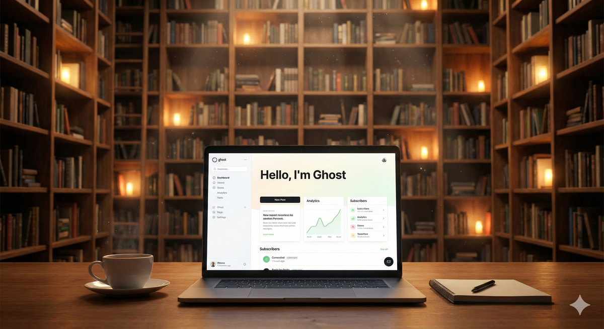 Hello, my Ghost：在演算法之外，為自己蓋一座社區