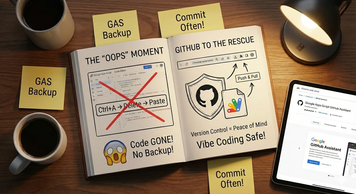 TIL：別讓手殘毀了你的GAS - 備份的重要性